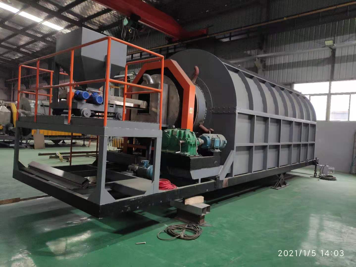 钴、铜、镍电子材料煅烧旋转炉