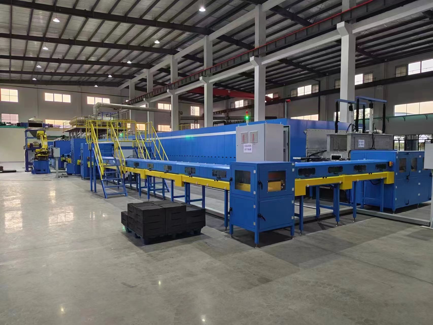 气氛保护锂电池石墨负极材料碳化辊道窑