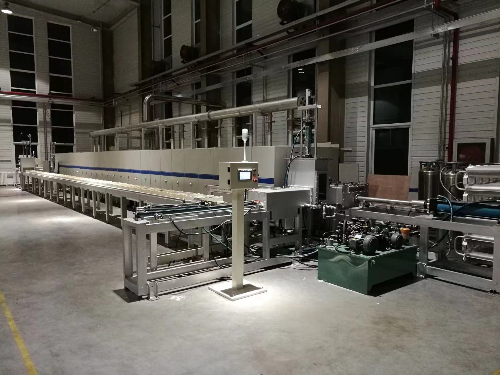 1700℃单孔氧化锆制品烧结推板窑